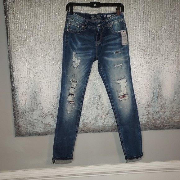 MISS ME Signature Ankle Skinny Stretch jean - Picture 2 of 11